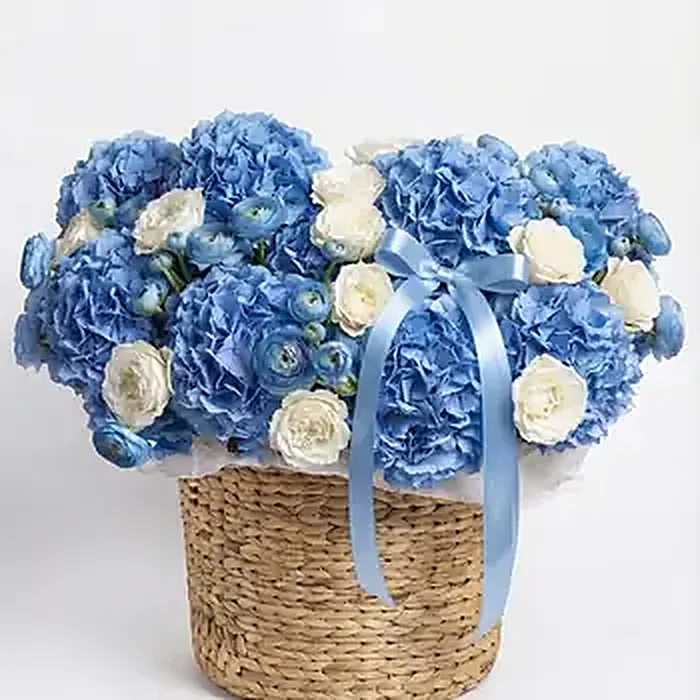 Opulent Blue Wicker